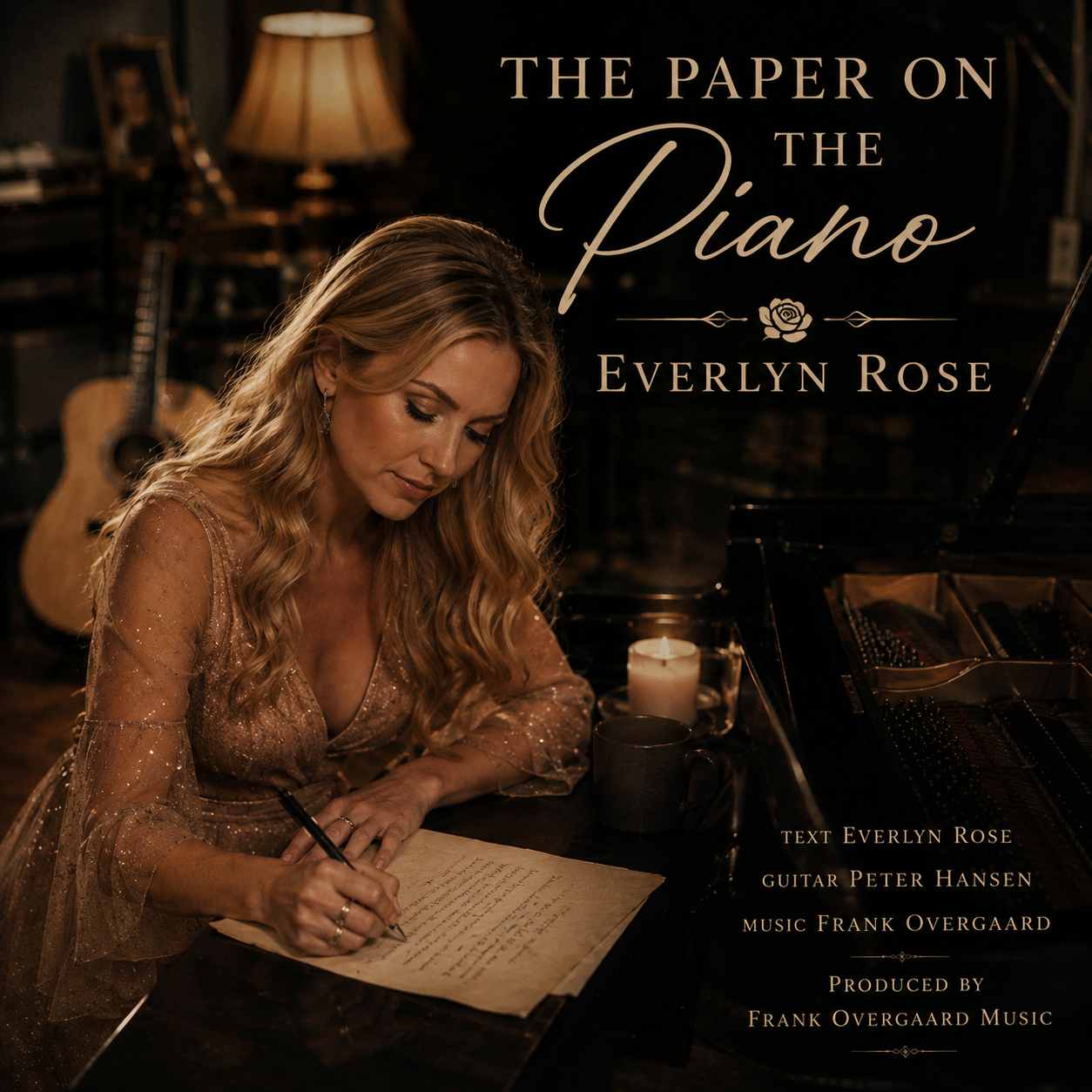 The Paper on the Piano by Everlyn Rose